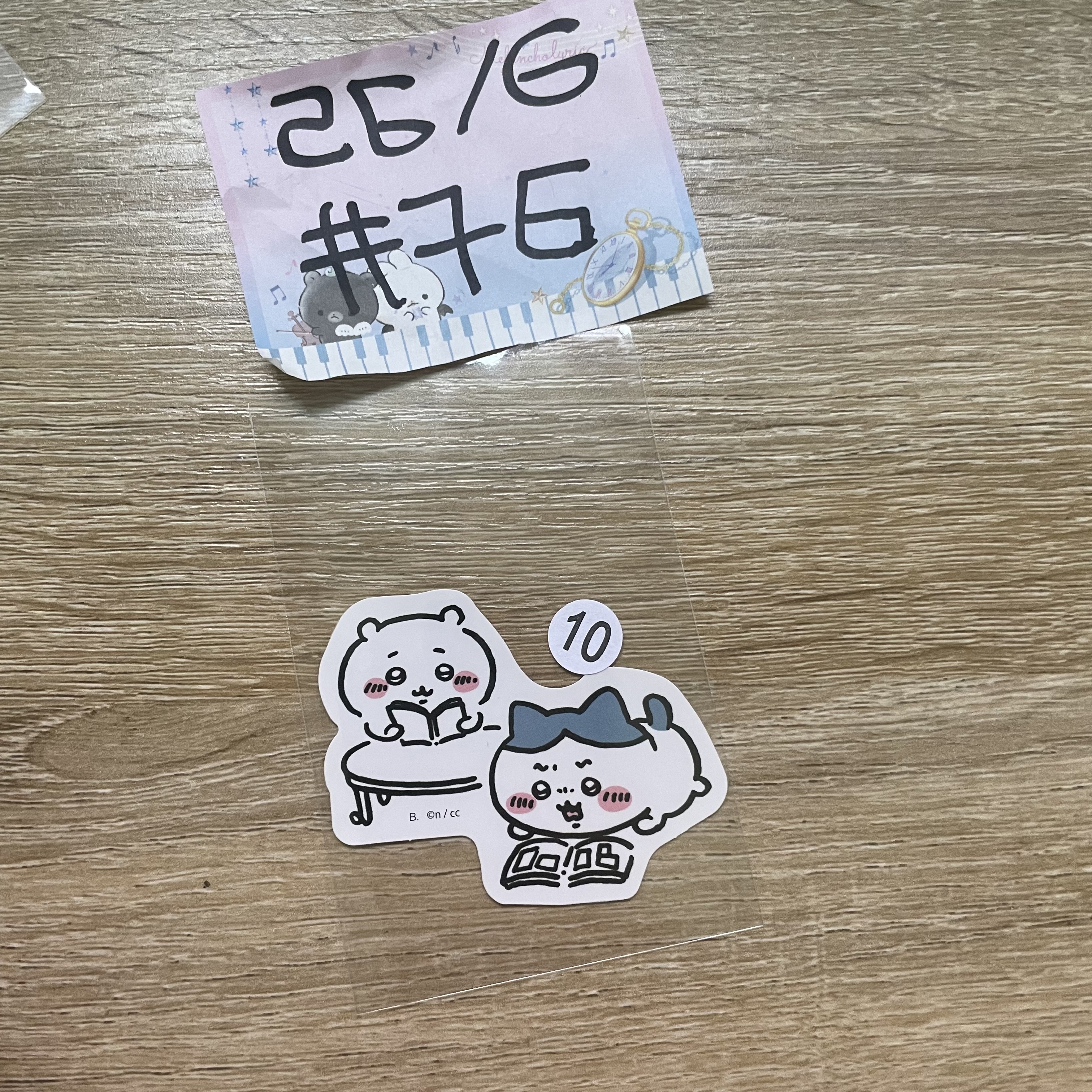 CHIIKAWA    貼紙#76