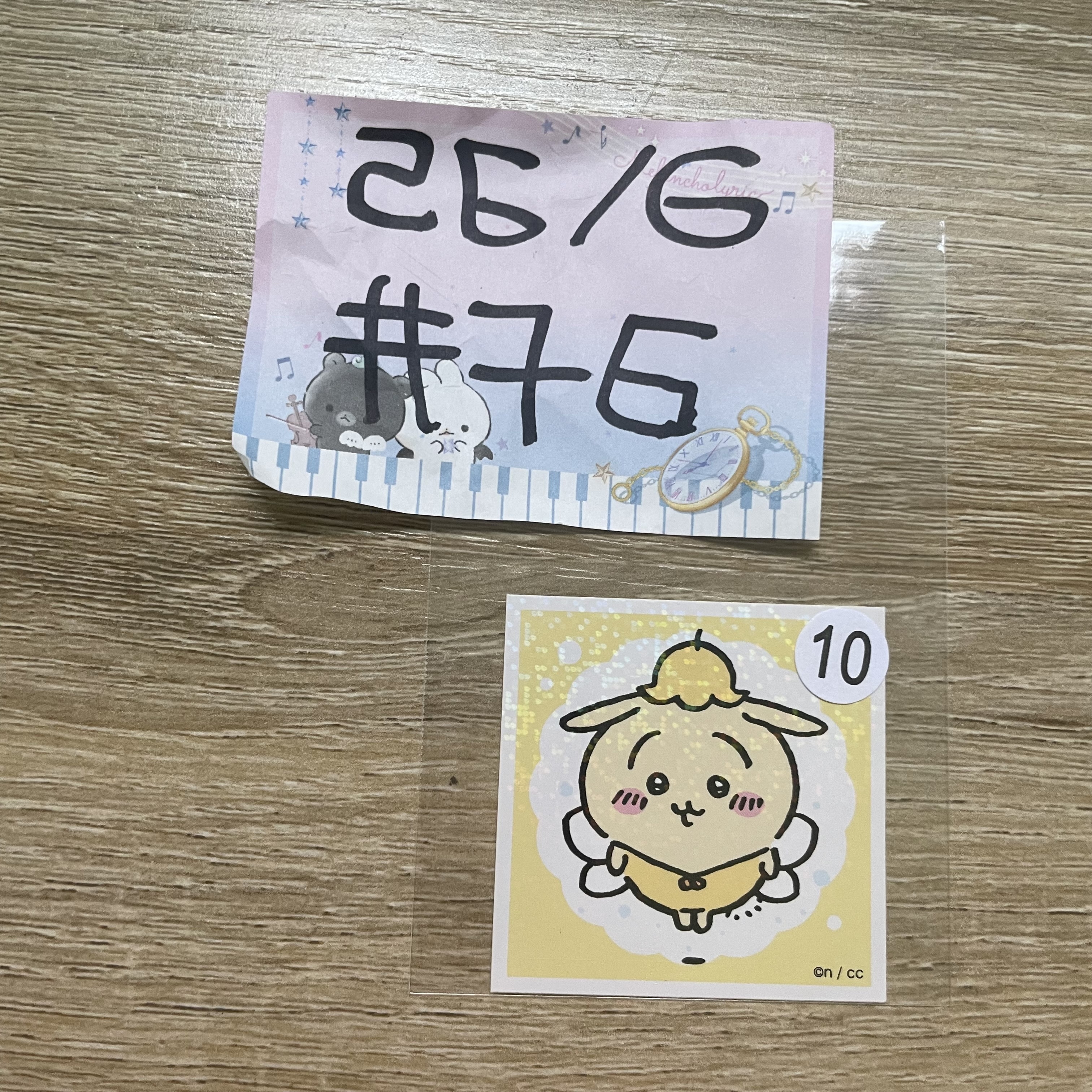 CHIIKAWA 兔兔 貼紙#76