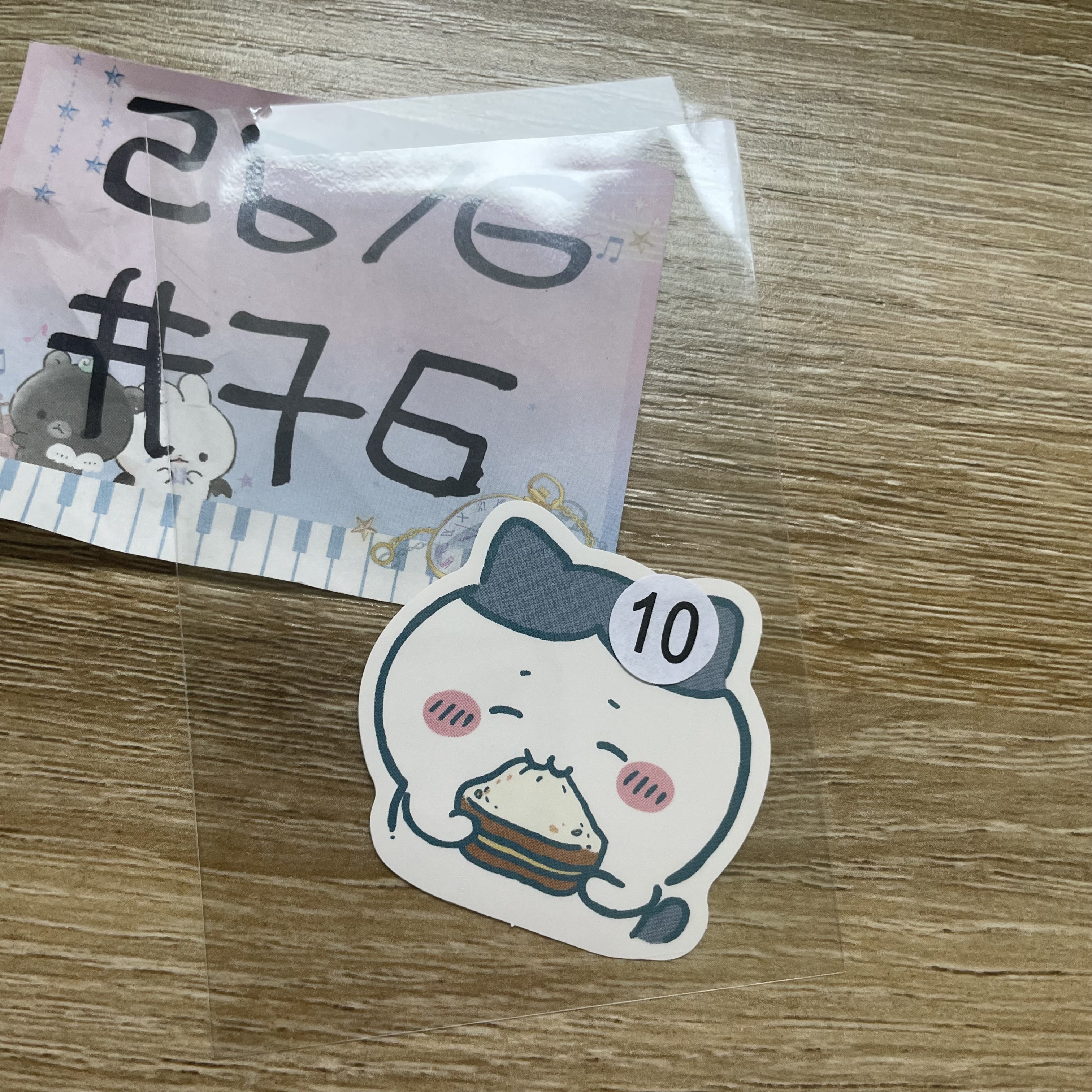 CHIIKAWA  八字貓  貼紙#76