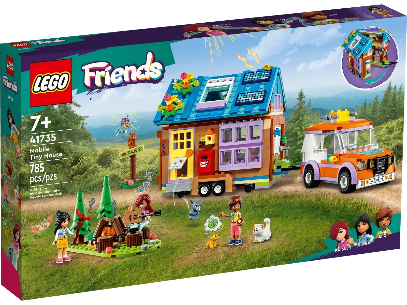 [飛米樂高積木專賣店] LEGO  41735 Friends-行動迷你小屋
