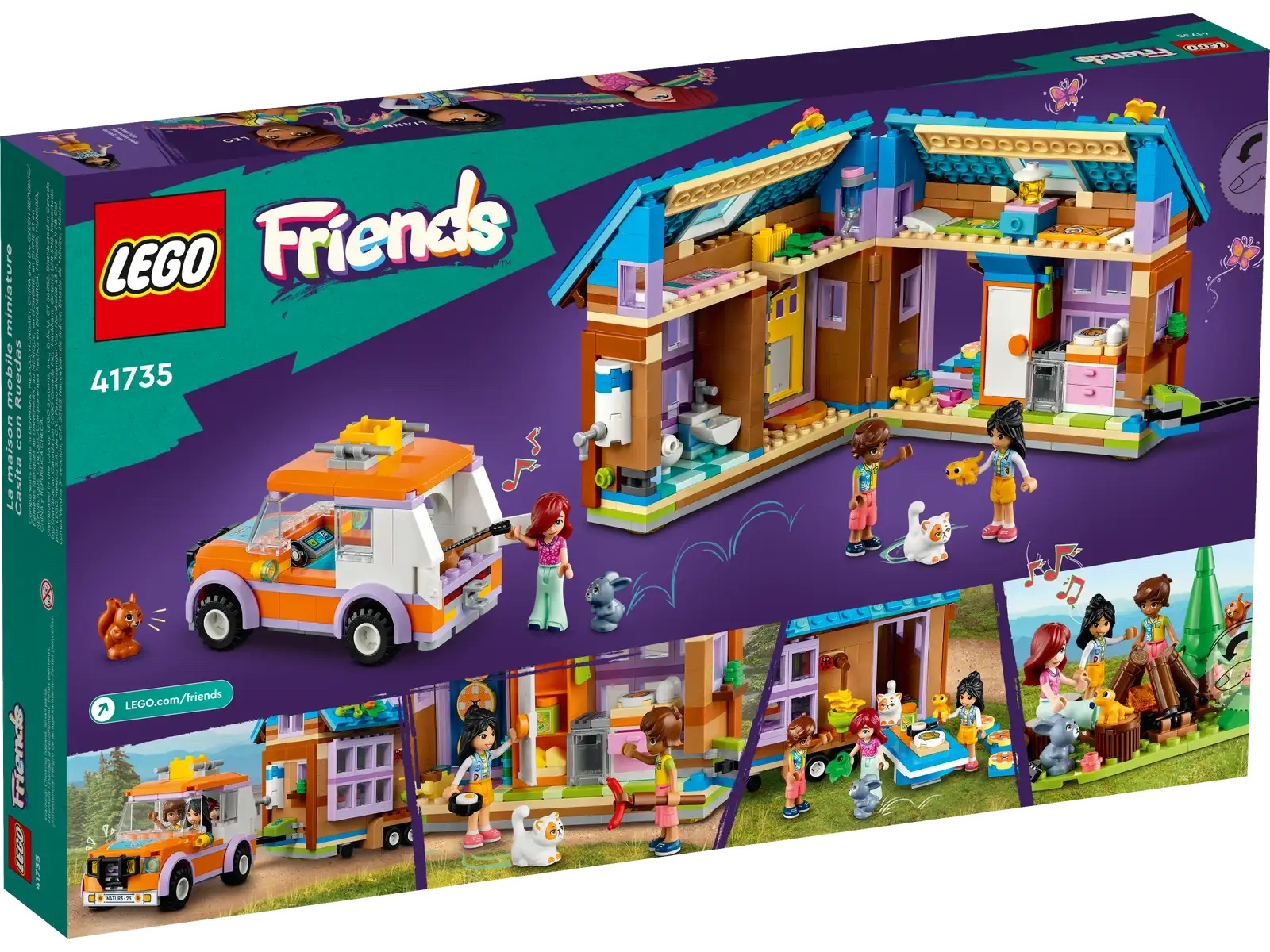 [飛米樂高積木專賣店] LEGO  41735 Friends-行動迷你小屋
