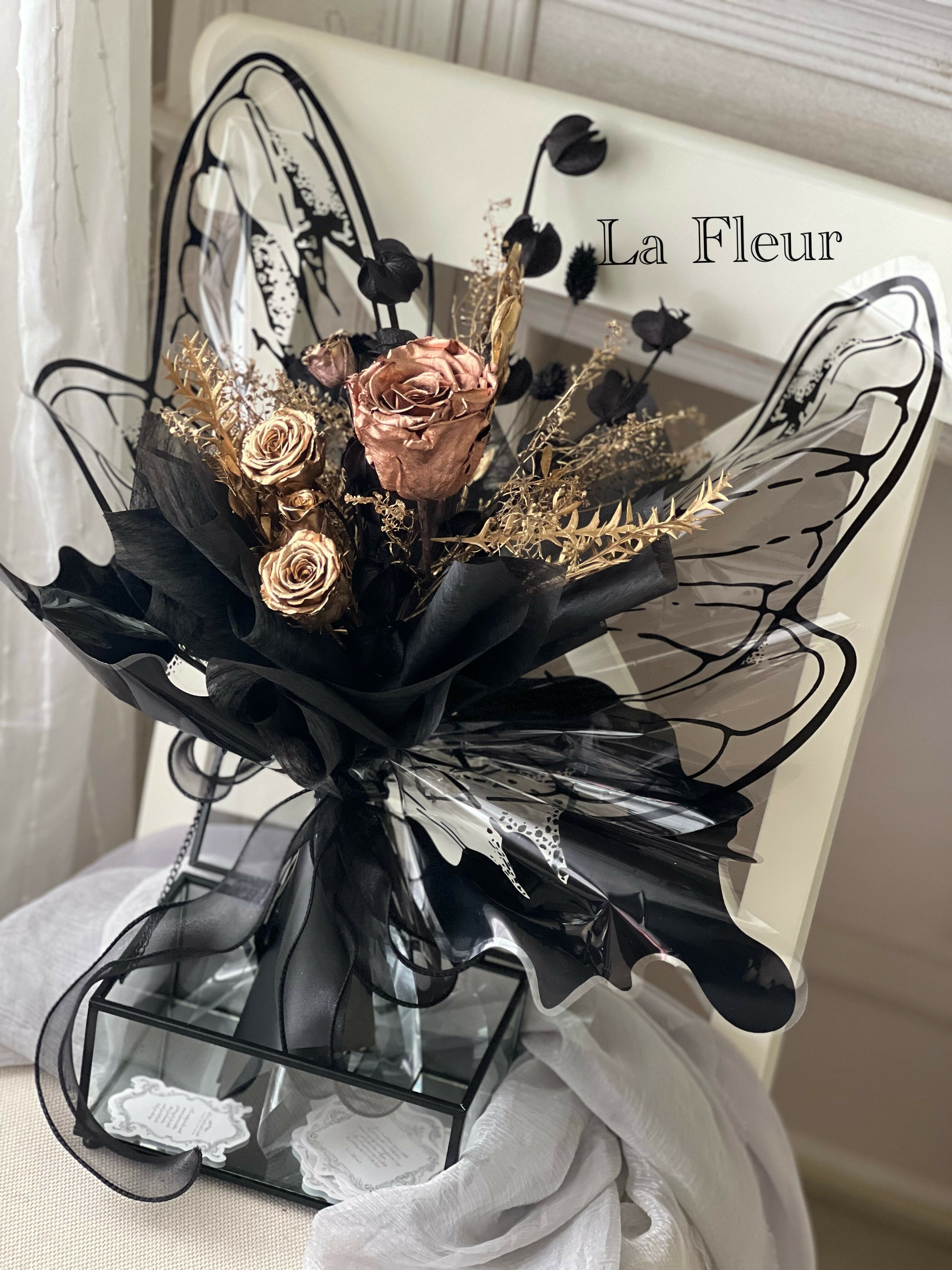 ♨️限時優惠🏆單堂體驗 - 保鮮花蝴蝶花束包裝 (體驗課程) 可銜接日本或韓國導師證書