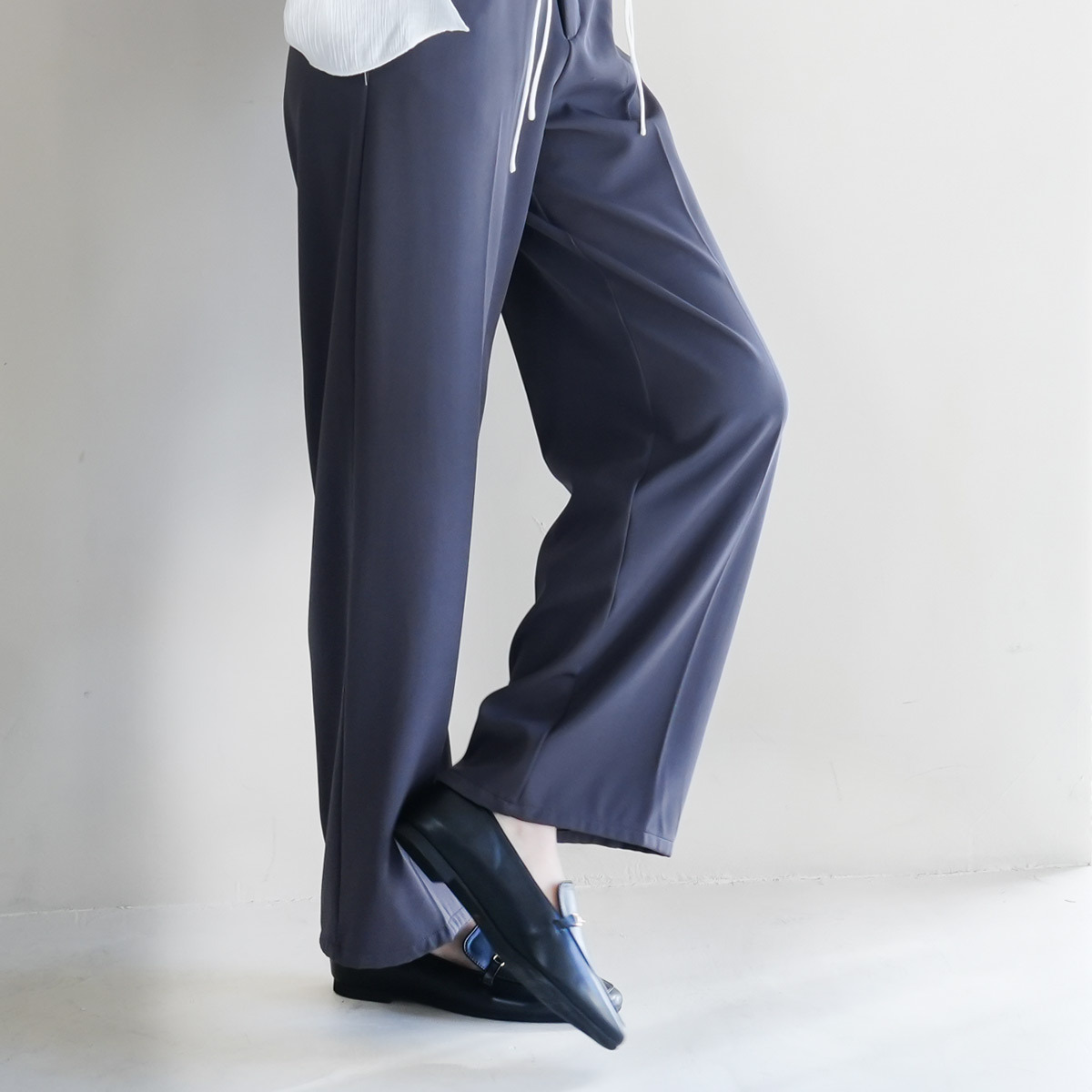 方頭金屬環樂福鞋 超好走女鞋