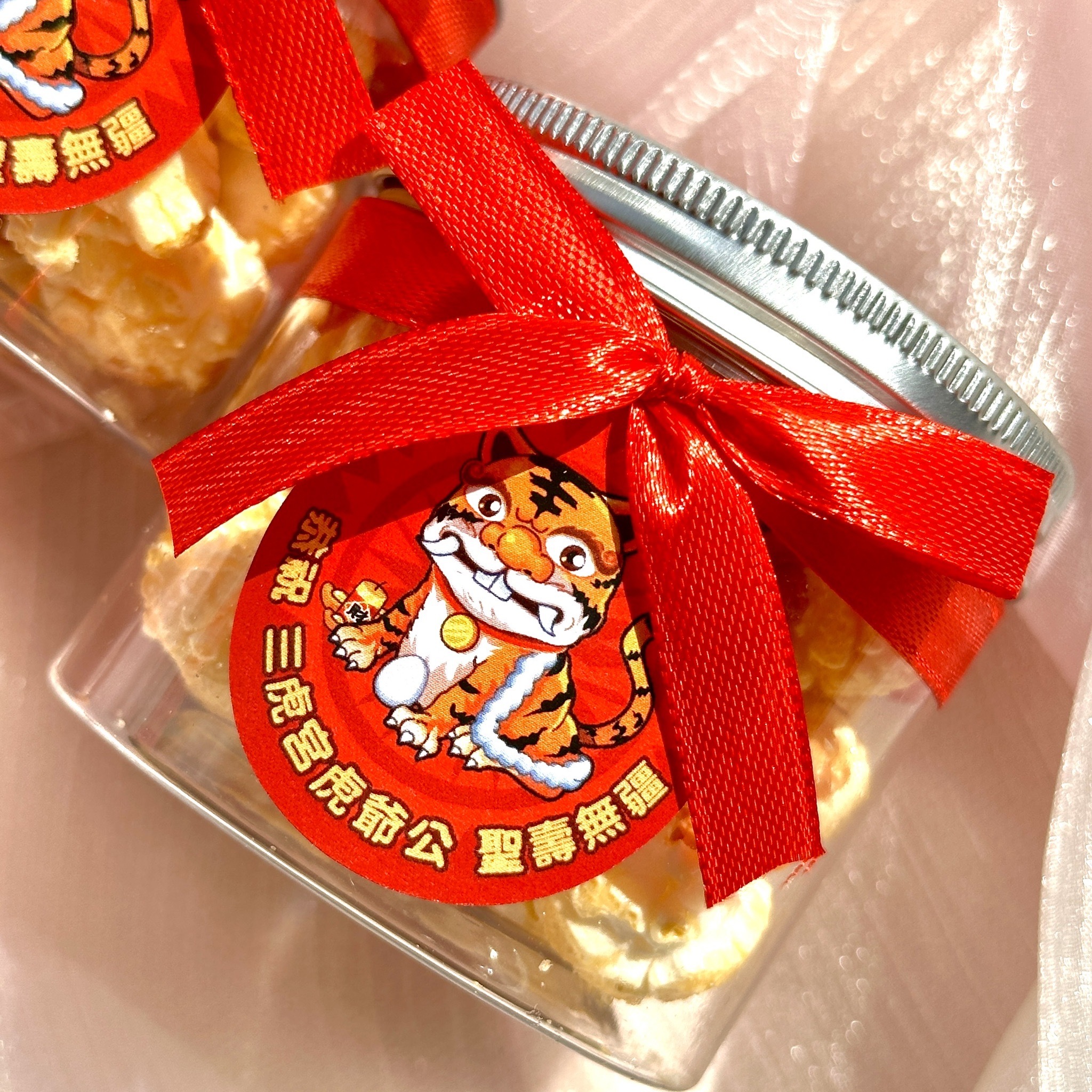 Q版神明祝壽爆 米花罐