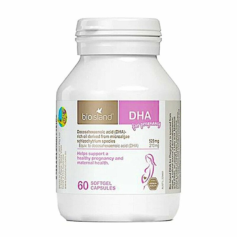 BioIsland 孕婦及哺乳期專用DHA 60粒
