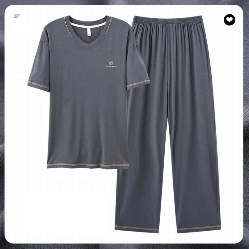 熱推短袖睡衣套裝【L-XXXL碼 AM-2512】【下單后聯絡客服確認發貨尺碼 】