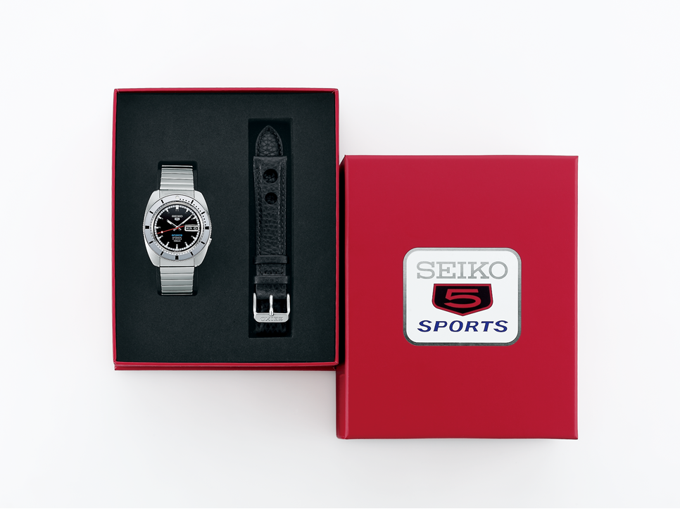 萬年鐘錶 - SEIKO  5 Sports   復刻SKX系列  限量款機械男錶  SRPL05K1 / 4R36-16L0D  錶徑38.5MM