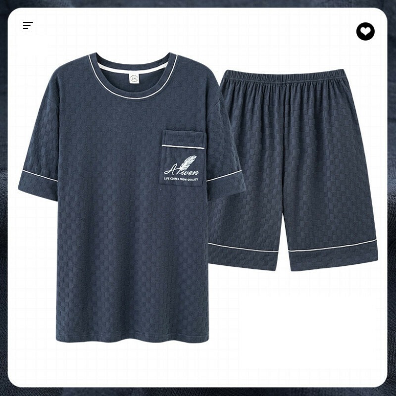 熱推短袖睡衣套裝【L-XXXL碼 AM-3606】【下單后聯絡客服確認發貨尺碼 】