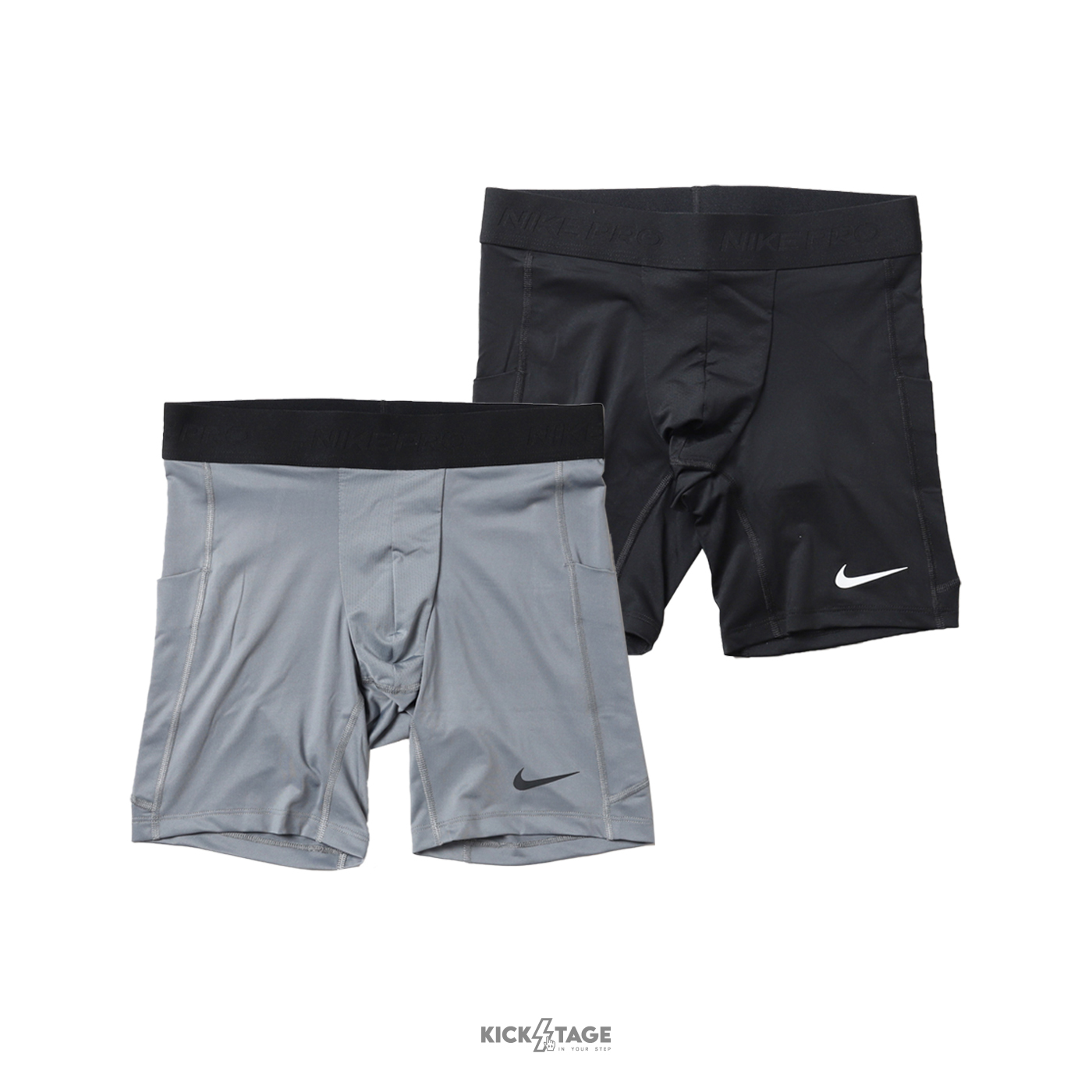 男款 NIKE Pro Dri-FIT SHORT 黑色 灰色 吸濕排汗 內搭 束褲 籃球 健身 訓練 緊身褲 短褲【FB7959】