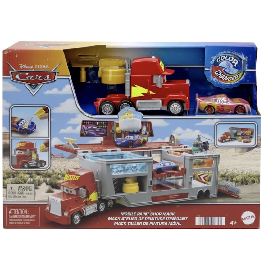 美國反斗車王變形卡車變色套裝