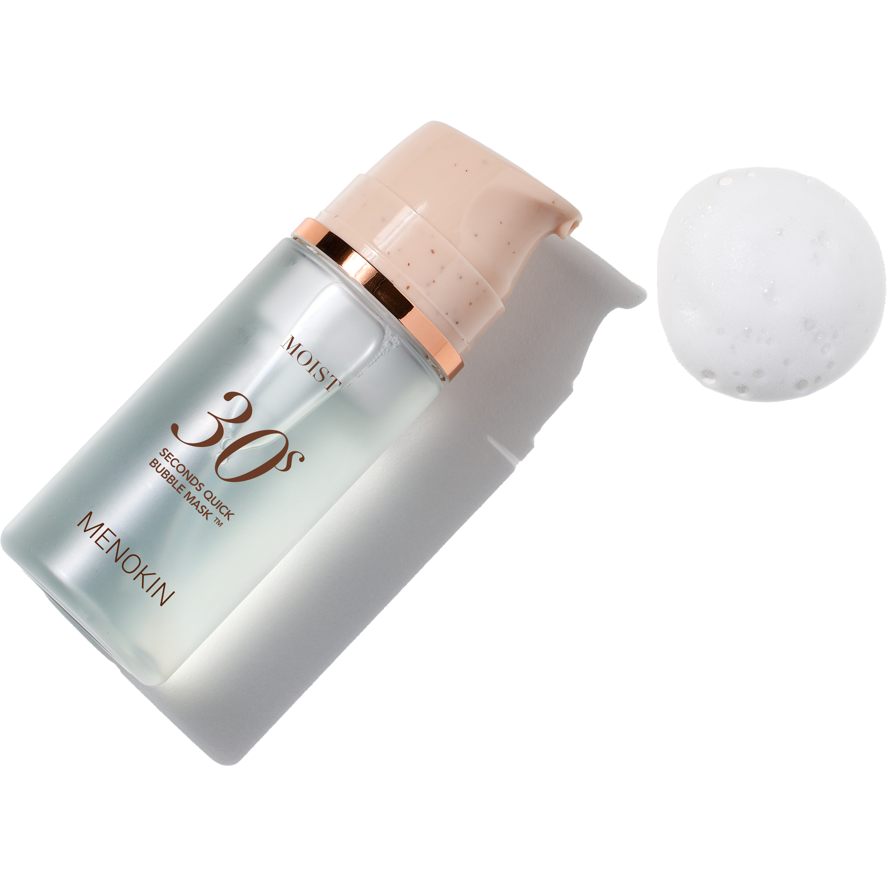 MENOKIN 30 秒免洗泡泡保濕鎖水面膜