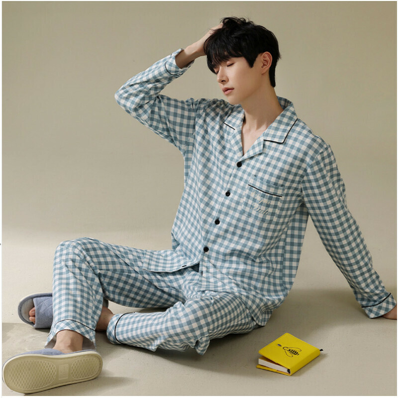 激抵長袖睡衣套裝【L-XXXL碼 RS-23519】【下單后聯絡客服確認發貨尺碼 】
