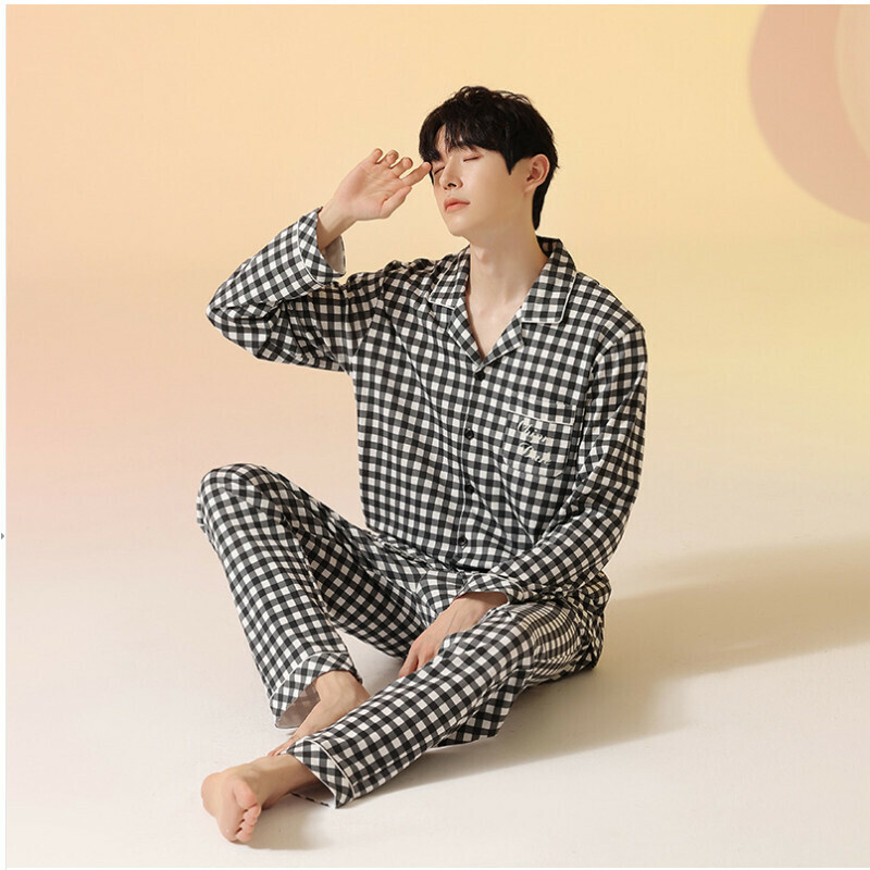 激抵長袖睡衣套裝【L-XXXL碼 RS-23521】【下單后聯絡客服確認發貨尺碼 】