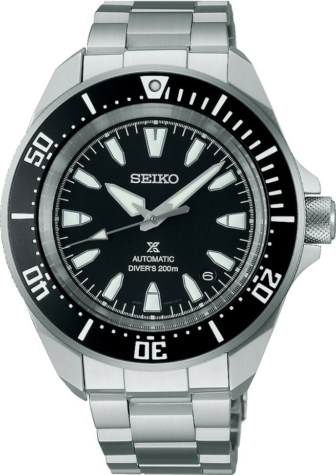 萬年鐘錶 - SEIKO PROSPEX  武士系列200米黑色面盤機械潛水錶 SRPL13K1 /  4R35-06K0D   錶徑41.7MM