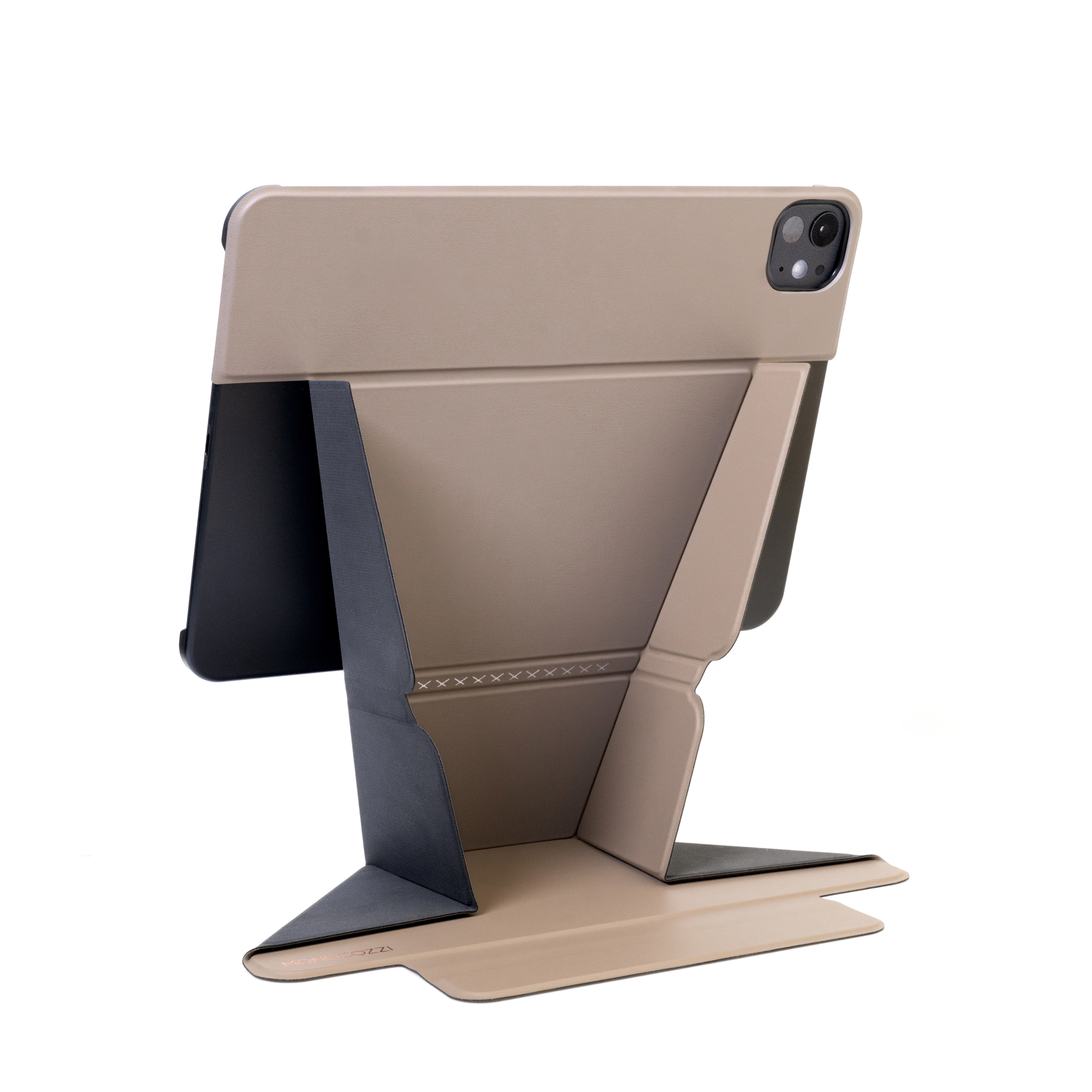 for iPad Pro 11" (2024) | LUCID REFINED RAISE FOLIO | Full Protection Standing Folio Case  - Elephant Grey