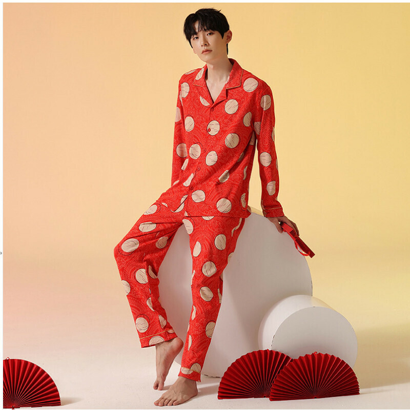 熱賣長袖睡衣套裝【L-XXXL碼 RS-23539】【下單后聯絡客服確認發貨尺碼 】