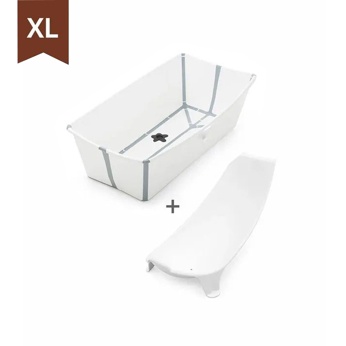 Stokke - Flexi Bath® 摺疊式浴盆連初生嬰兒浴架 XL套裝
