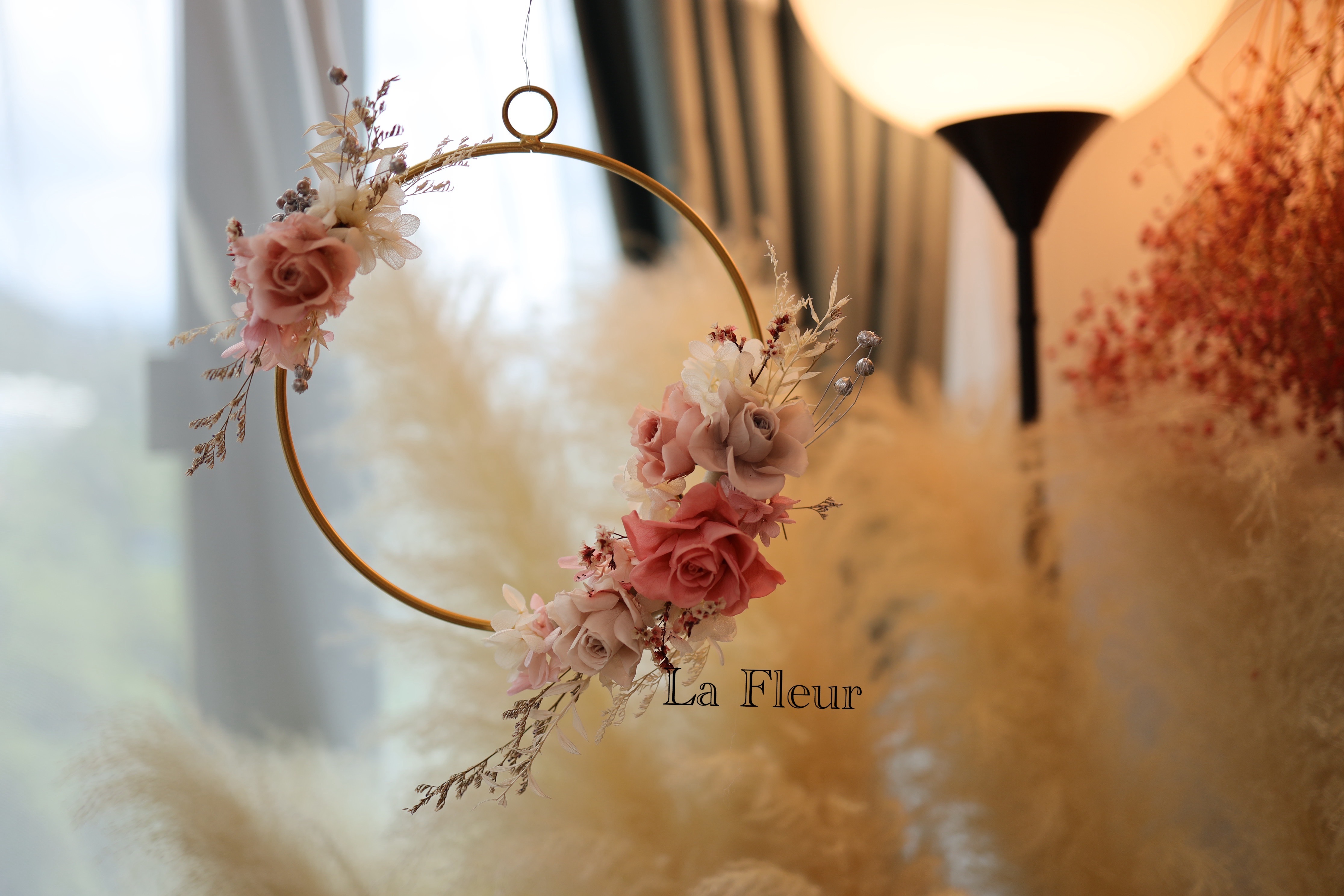 ♨️限時優惠 - 保鮮花北歐花環 LED燈 - 體驗課程 - 可銜接證書課程