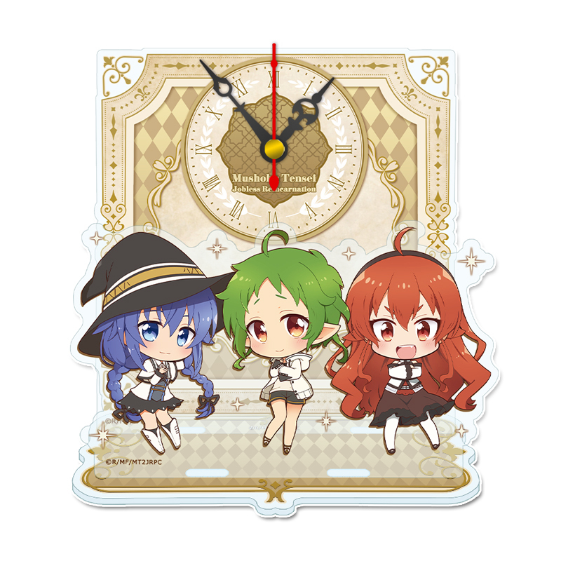 「ACG.GO」「預購」無職轉生～到了異世界就拿出真本事～ 迷你亞克力鐘