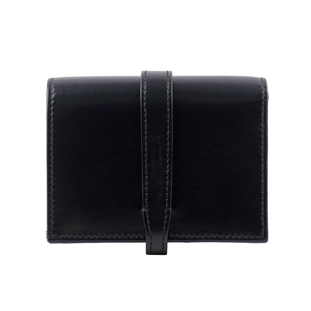 【GUCCI】Jackie 1961 賈姬二折卡片小短夾(黑色) 645536 14J0G 1000