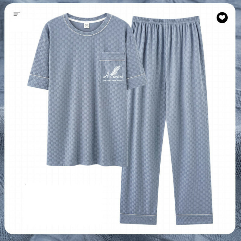爆款短袖睡衣套裝【L-XXXL碼 AM-2605】【下單后聯絡客服確認發貨尺碼 】