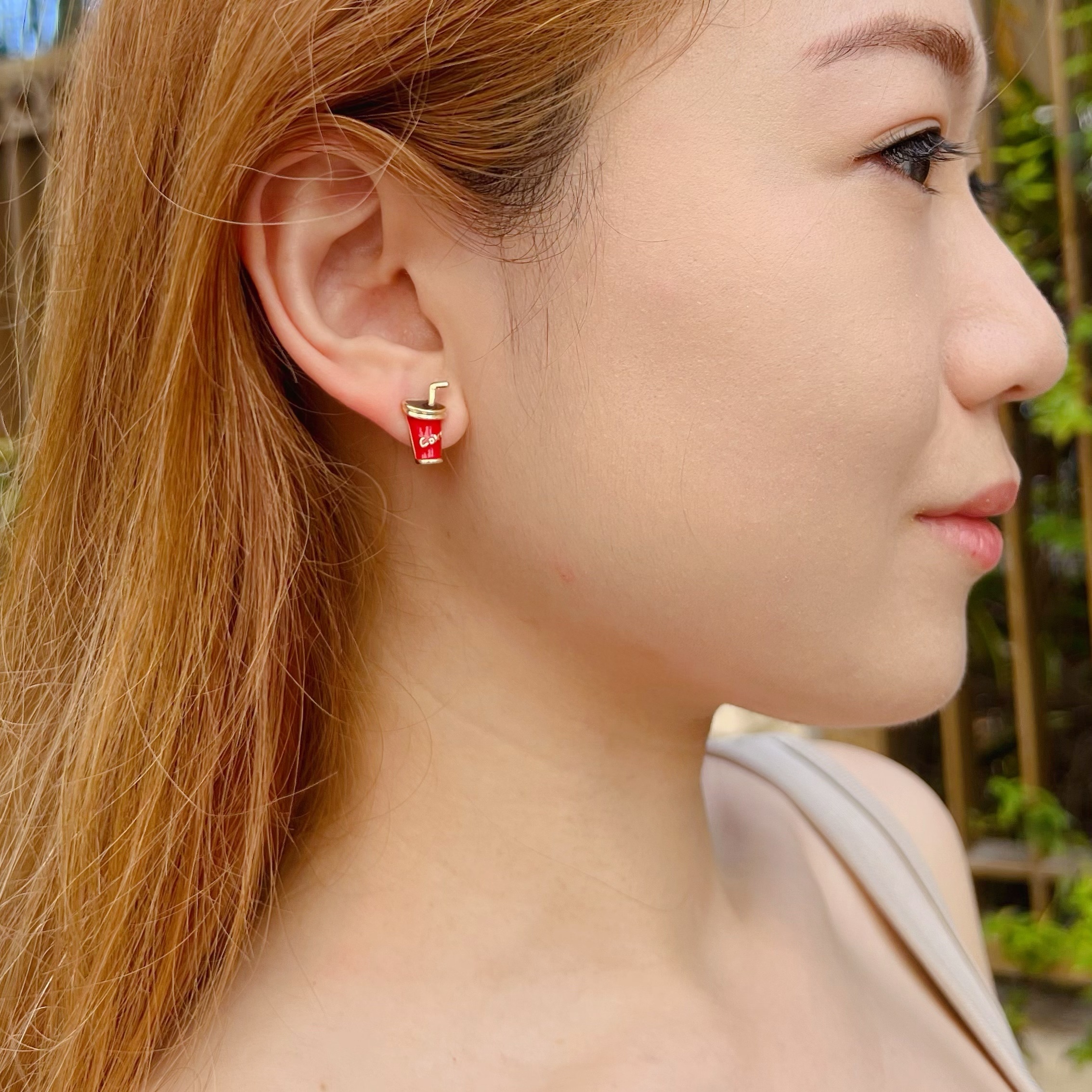 PYA0615 CUTIE FAST FOOD EAR RING