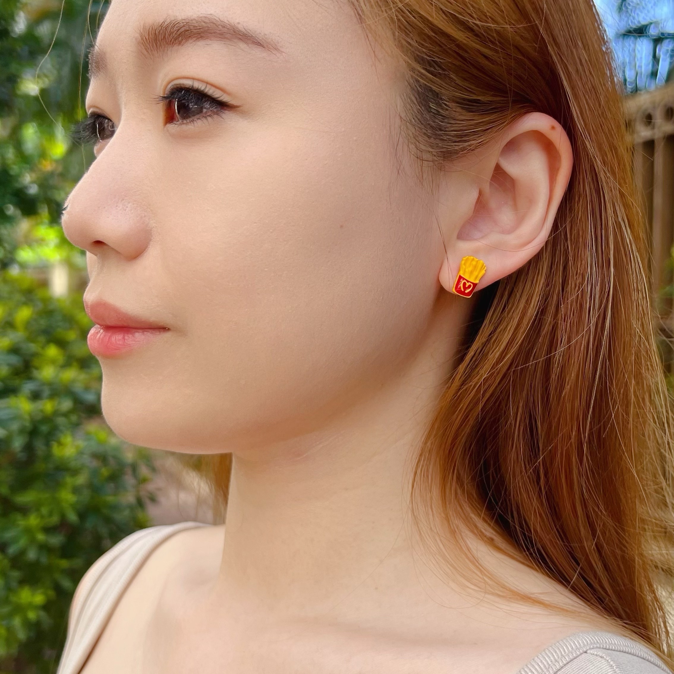 PYA0615 CUTIE FAST FOOD EAR RING