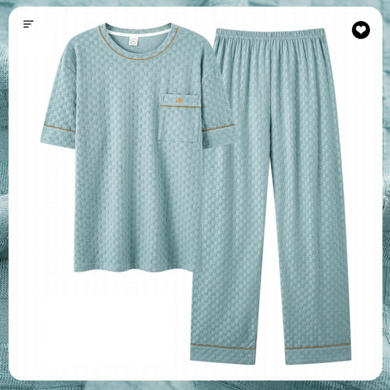 爆款短袖睡衣套裝【L-XXXL碼 AM-2603】【下單后聯絡客服確認發貨尺碼 】