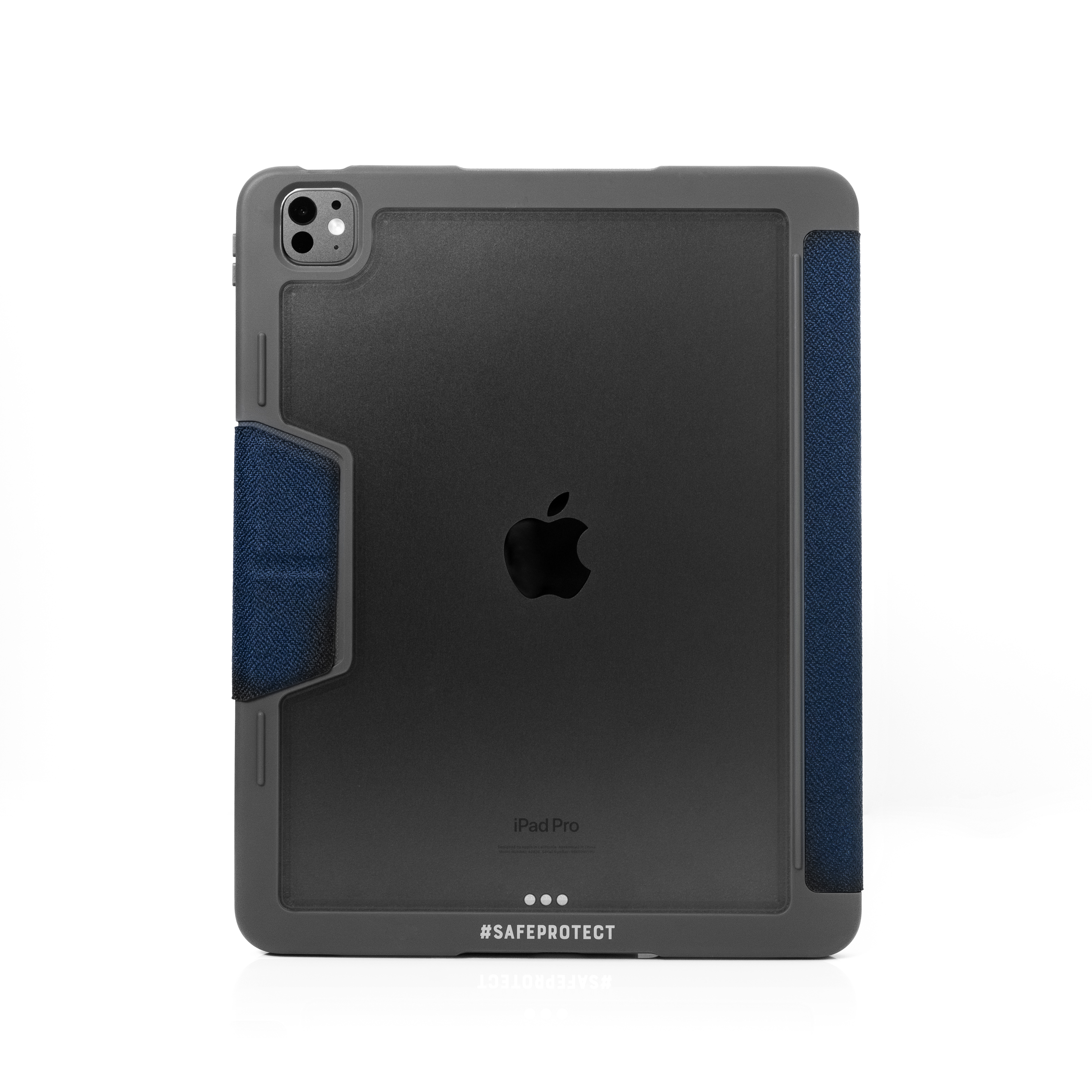 for iPad Pro 13" (2024) | #SAFEPROTECT | 10 Ft Drop Proof Folio Case  - Midnight Blue