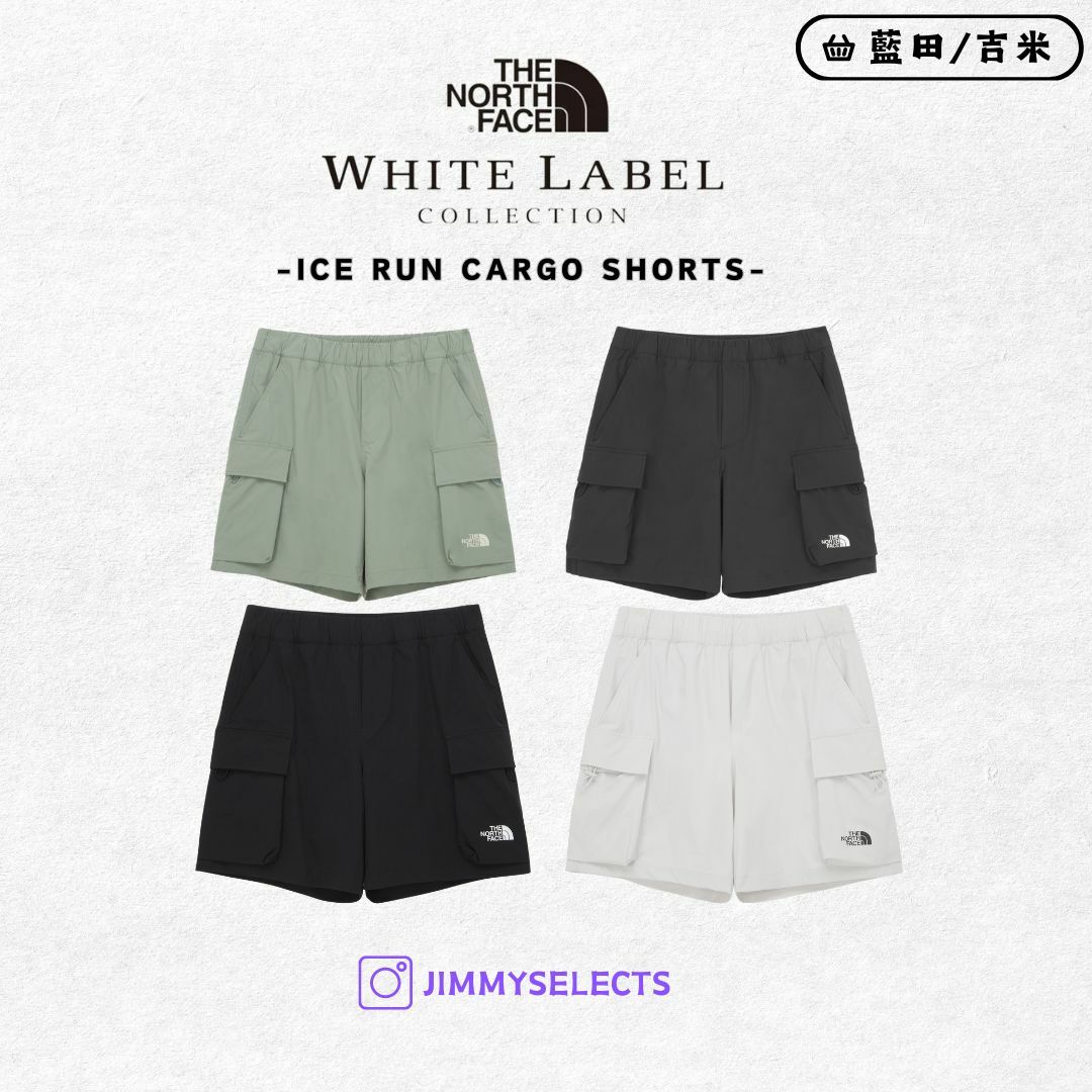 【現貨出清】THE NORTH FACE 北臉 白標 ICE RUN 口袋 工裝 短褲 NS6NQ03
