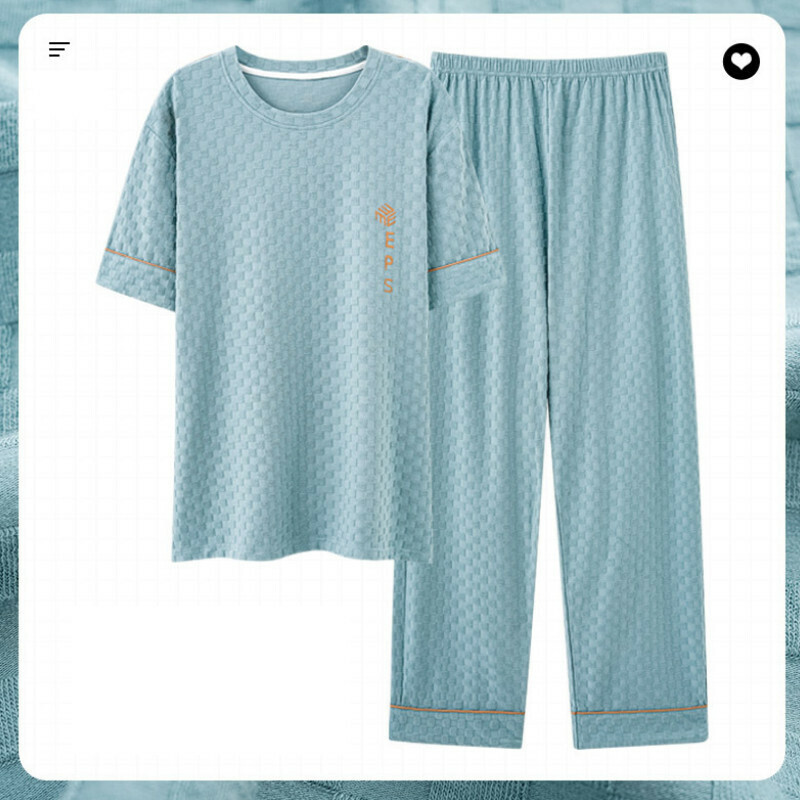 爆款短袖睡衣套裝【L-XXXL碼 AM-2613】【下單后聯絡客服確認發貨尺碼 】