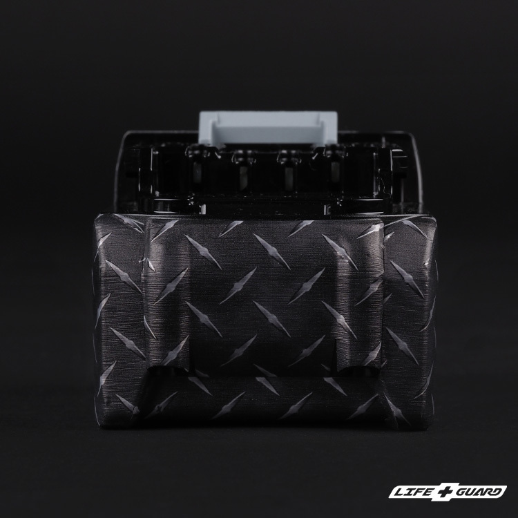 LIFE+GUARD Makita BL4025 40V 專用貼膜｜鋼板質感設計