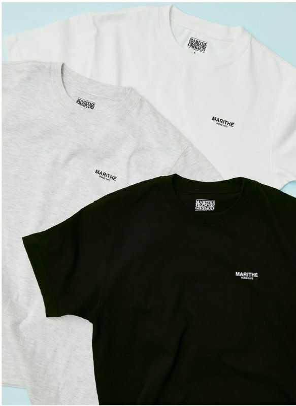 【MARITHE】3PACK SMALL REGULAR LOGO TEE mix Tシャツ 3PACK SMALL REGULAR LOGO TEE MIX - MARITHÉ+FRANҪOIS GIRBAUD