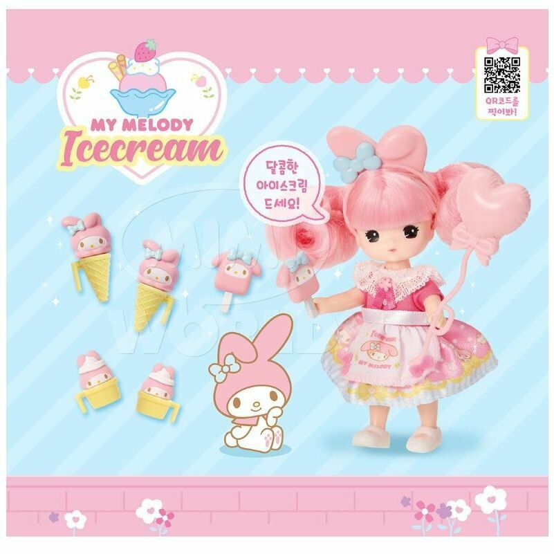 《 MIMI WORLD 》 三麗鷗 迷你小MIMI-美樂蒂冰淇淋鋪