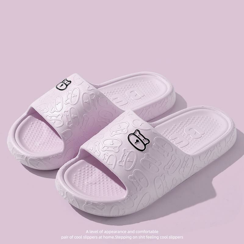 Home non-slip soft-soled slippers (size 36-41 purple) [Please contact customer service to confirm the shipping size after placing an order]