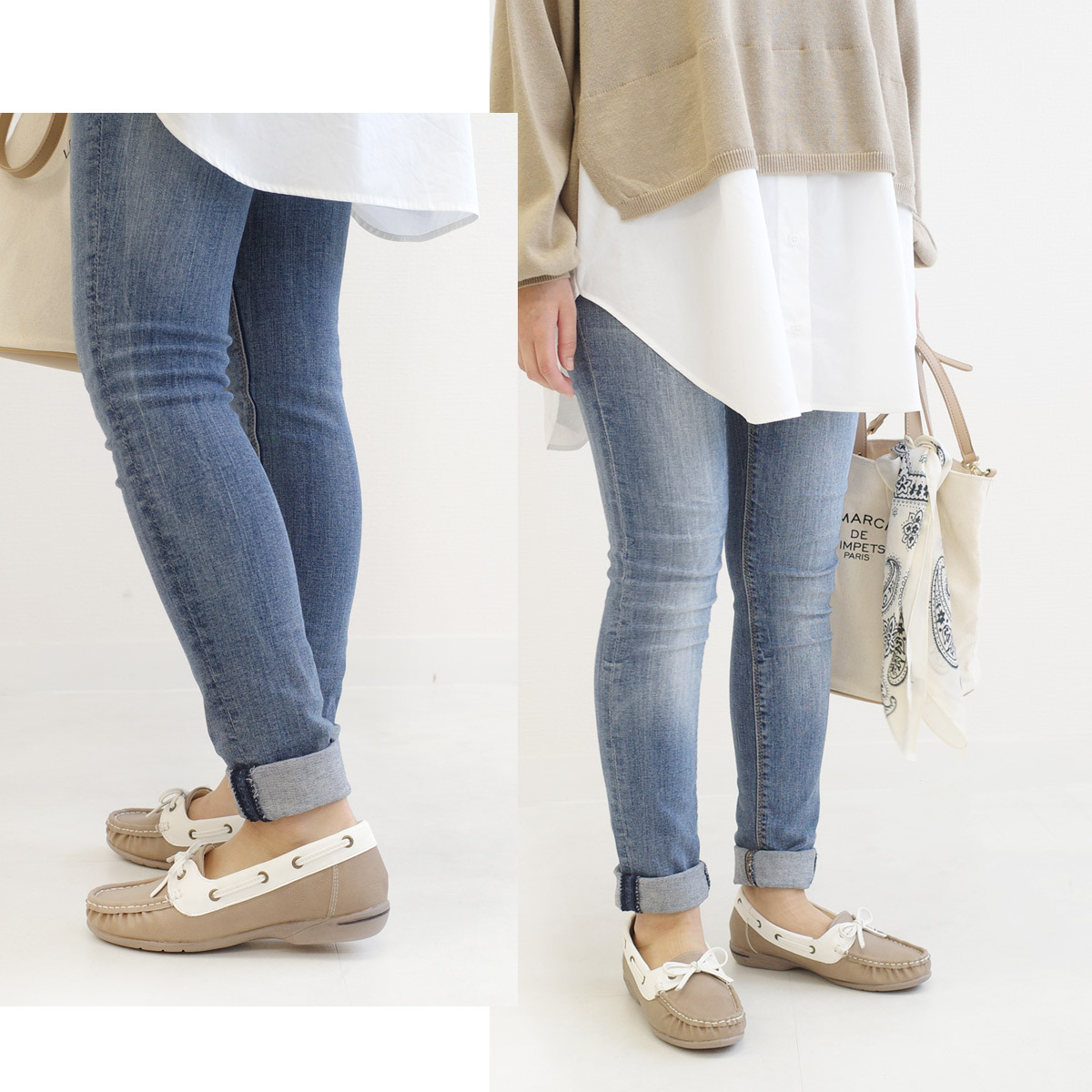 莫卡辛設計百搭樂福鞋 超好走女鞋