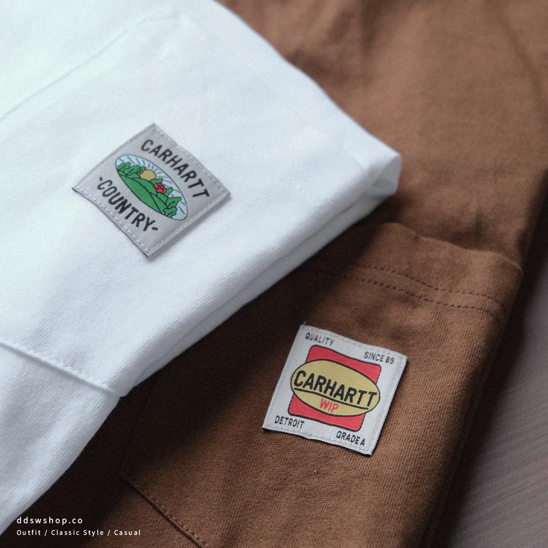 "現貨" Carhartt WIP 刺繡貼布 口袋踢