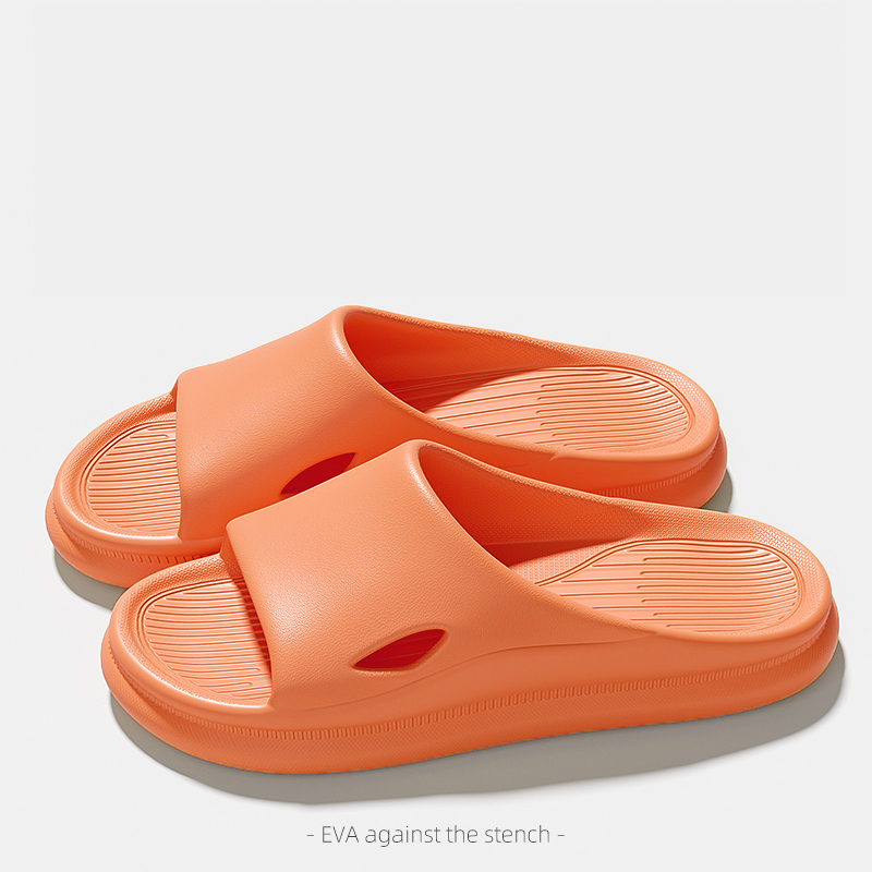 Home non-slip soft-soled slippers (36-41 size orange) [Please contact customer service to confirm the shipping size after placing an order]]