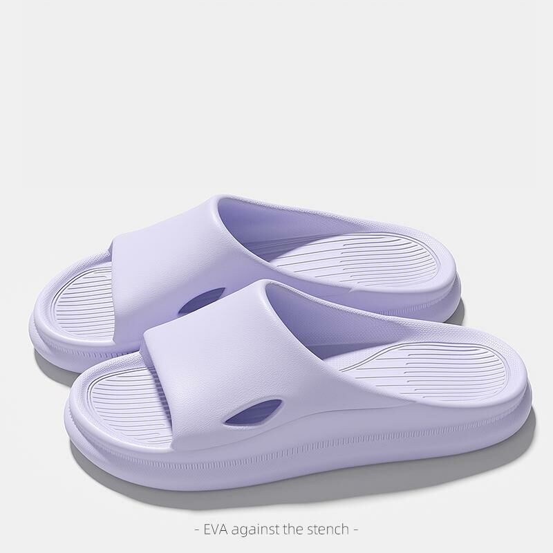 Home non-slip soft-soled slippers (36-41 size purple) [Please contact customer service to confirm the shipping size after placing an order]]