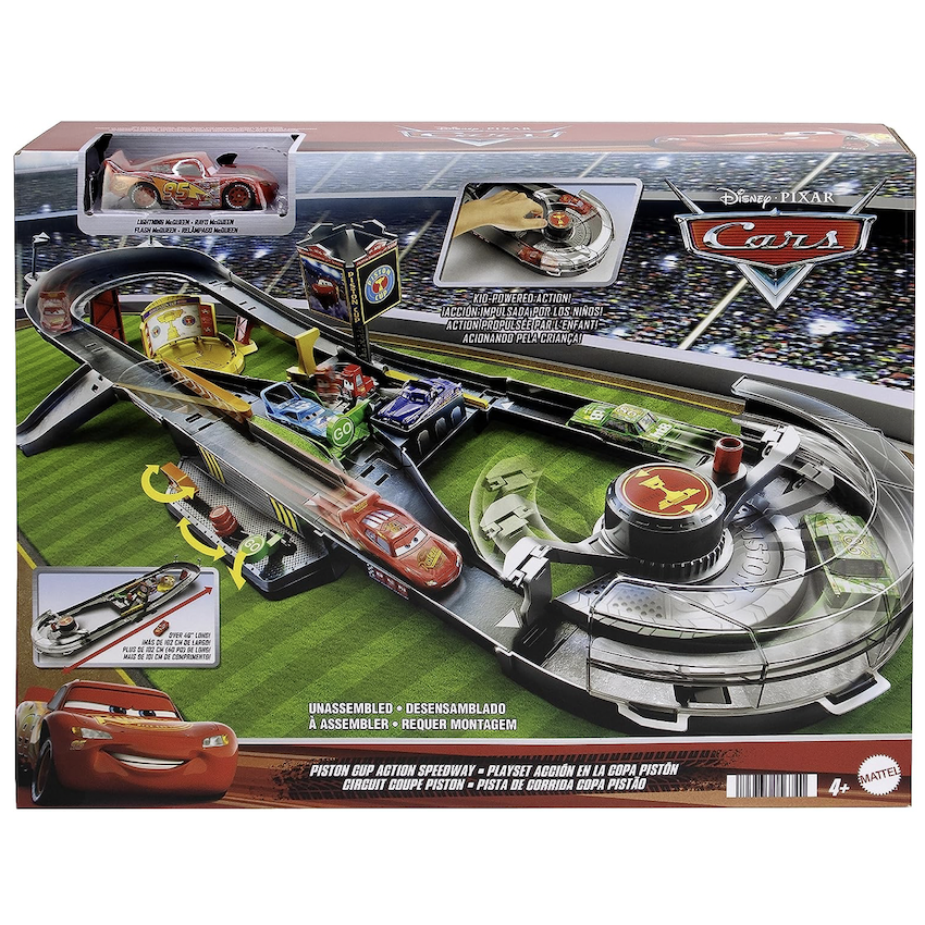 美國反斗車王 Piston Cup 賽車玩具套裝