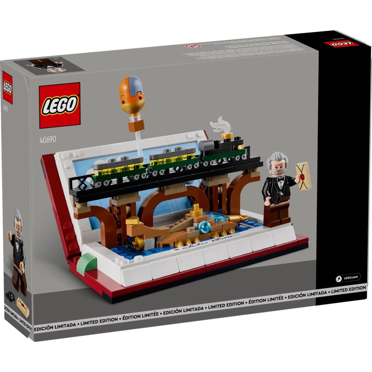 [飛米樂高積木專賣店] 樂高® 限定系列 LEGO 40690 向儒勒 凡爾納的書致敬