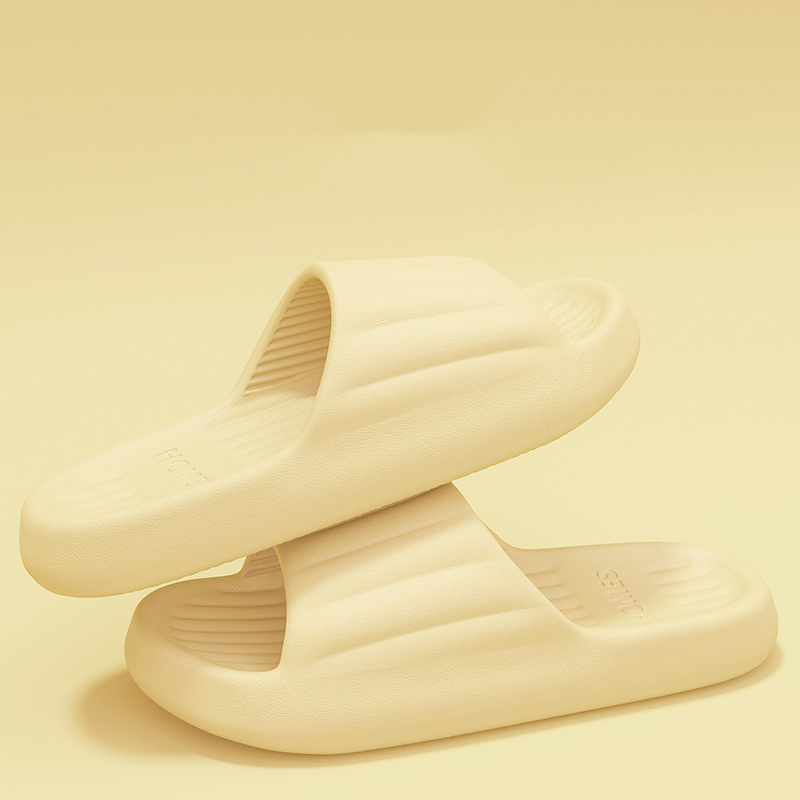 Home non-slip soft-soled slippers (36-41 size yellow) [Please contact customer service to confirm the shipping size after placing an order]]
