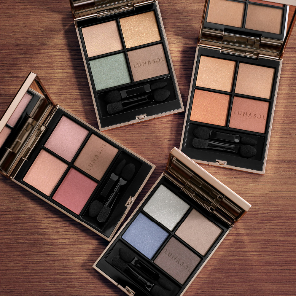 [限定] LUNASOL Eye Coloration N 魅光幻彩四色眼影組 N