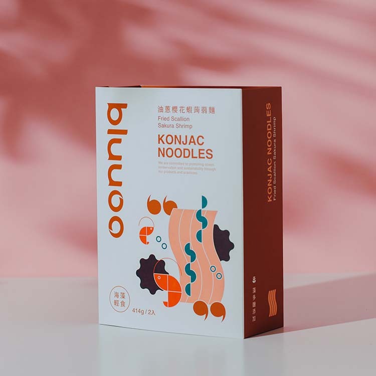 油蔥櫻花蝦蒟蒻麵（1盒．2入）