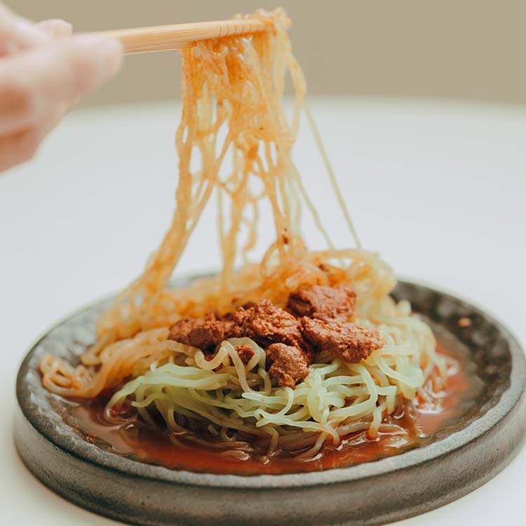 重慶酸辣鮪魚蒟蒻麵（1盒．2入）