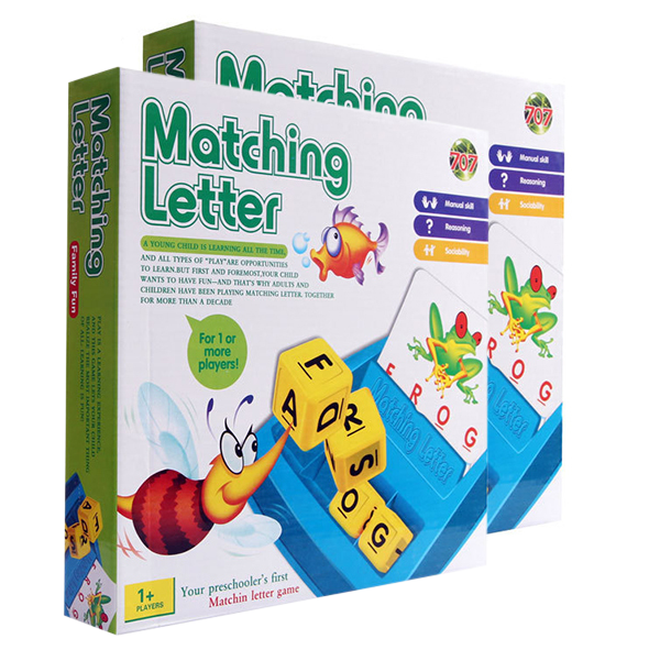 現貨區 Matching Letter益智拼單詞快樂學英語 707-18