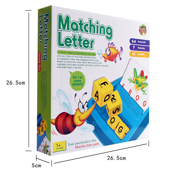 現貨區 Matching Letter益智拼單詞快樂學英語 707-18