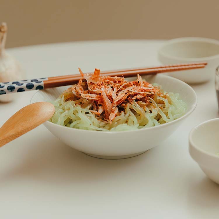 油蔥櫻花蝦蒟蒻麵（1袋．1入）