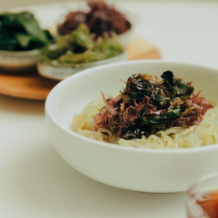 和風柚子海藻蒟蒻沾麵（1袋．1入）