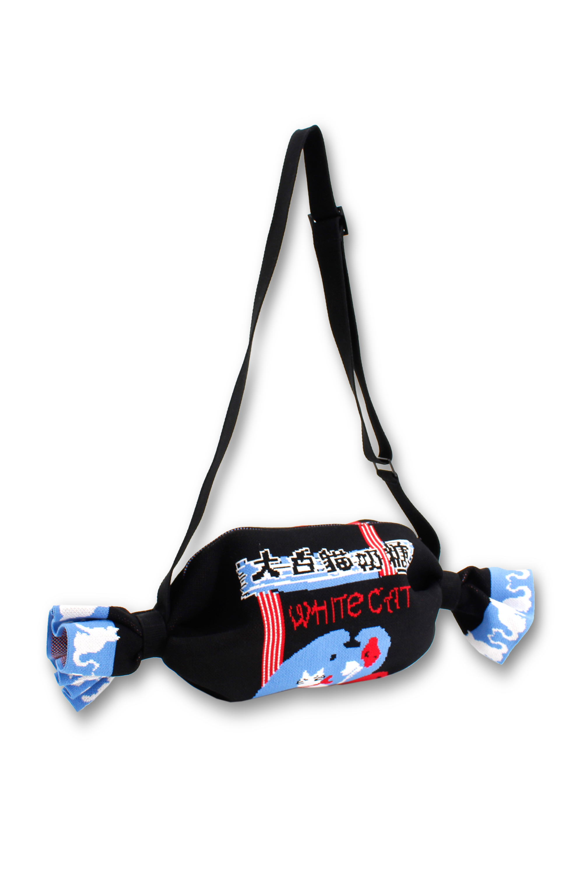 大白貓糖斜孭袋